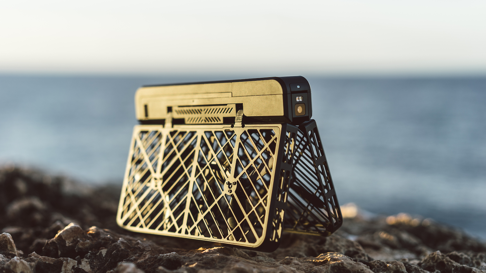 Hover Camera Passport at the beach