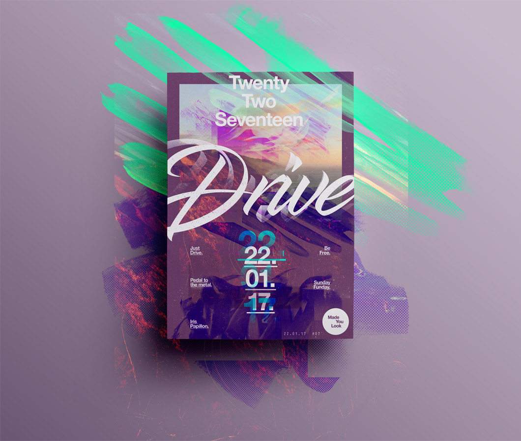 Made you look poster