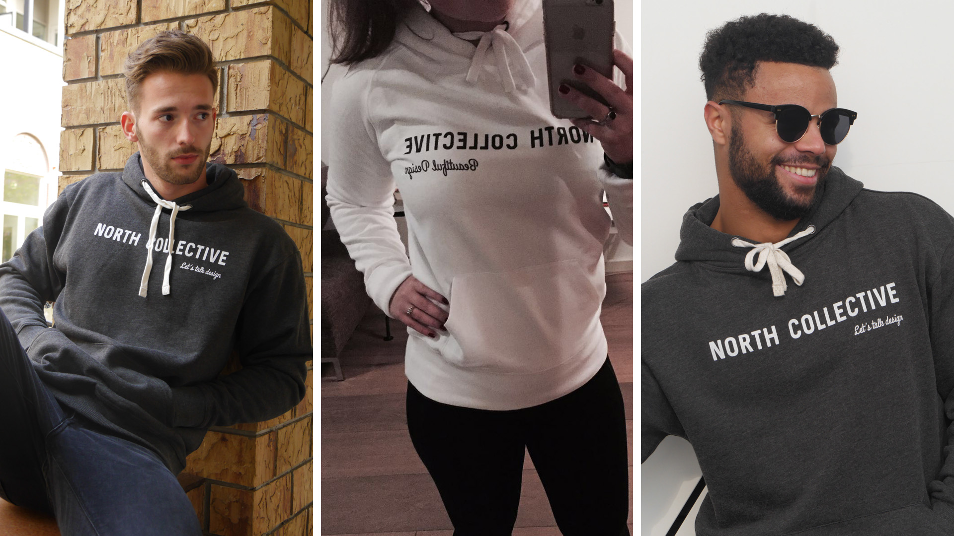 People wearing North Collective